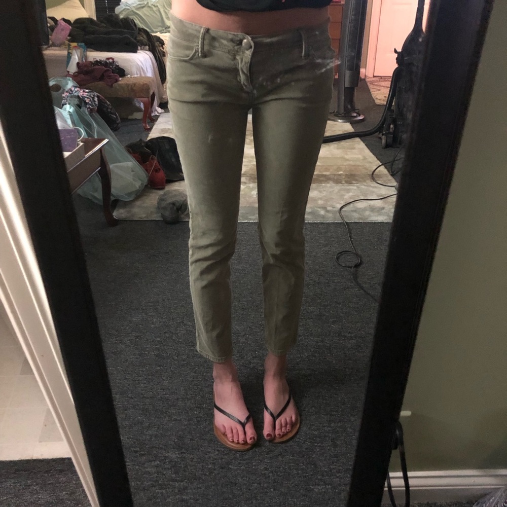 Free People Corduroy low-rise pants
